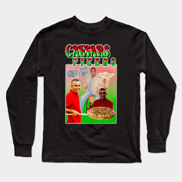 Caesers pizzas Blackburn Long Sleeve T-Shirt by Popstarbowser